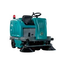 Used Jiechi BA1400 Rider Sweeper with Misting Kit Rider Sweeper